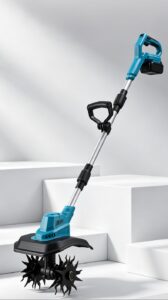 21V Handheld Cordless Lithium-Ion Electric Tiller/Cultivator – Suitable for soil tilling, garden weeding, and lawn tilling and maintenance. o1cn01bcxr332gixxa55eth !!2219791989050 0 cib