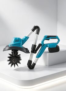 21V Handheld Cordless Lithium-Ion Electric Tiller/Cultivator – Suitable for soil tilling, garden weeding, and lawn tilling and maintenance. o1cn01fxbrpo2gixx9hlcpj !!2219791989050 0 cib