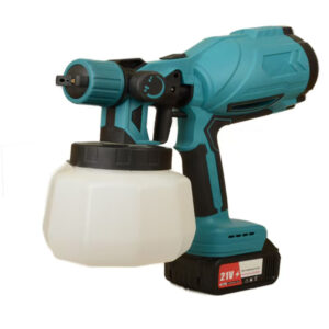 21V Cordless Paint Sprayer, Portable Handheld Spray Gun with Adjustable Flow for DIY Home Furniture Wall Fence Painting f8f47176071d9cf5cc5bd84c0ddc1bac 拷贝